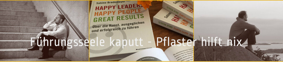 Führungsseele kaputt mit Text